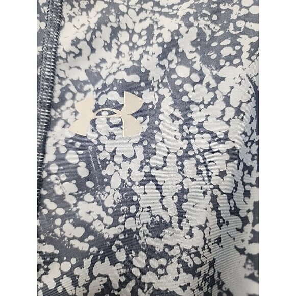 Under Armour Leggings Capris Heatgear Compression Low Rise Gray Women's Small - Picture 7 of 10